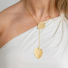 Load image into Gallery viewer, Cerrado Leaves Necklace (adjustable)