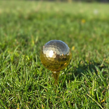 Load image into Gallery viewer, Real Golf Ball &amp; Tee - 24K Gold-Dipped
